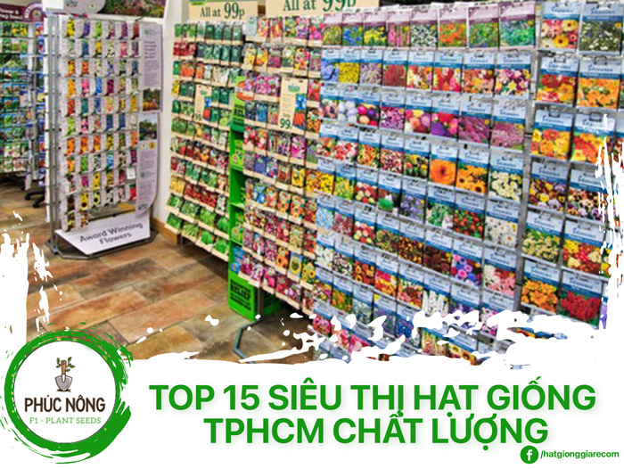 15 Siêu Thị Hạt Giống TPHCM Chất Lượng Tốt Nhất